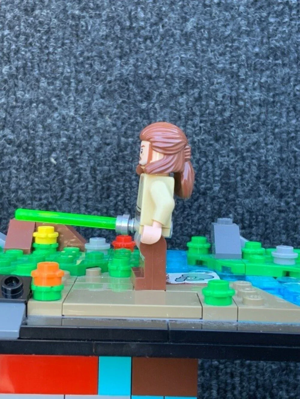 LEGO Star Wars Qui-Gon Jinn sw0810 Minifigure from Set 75169